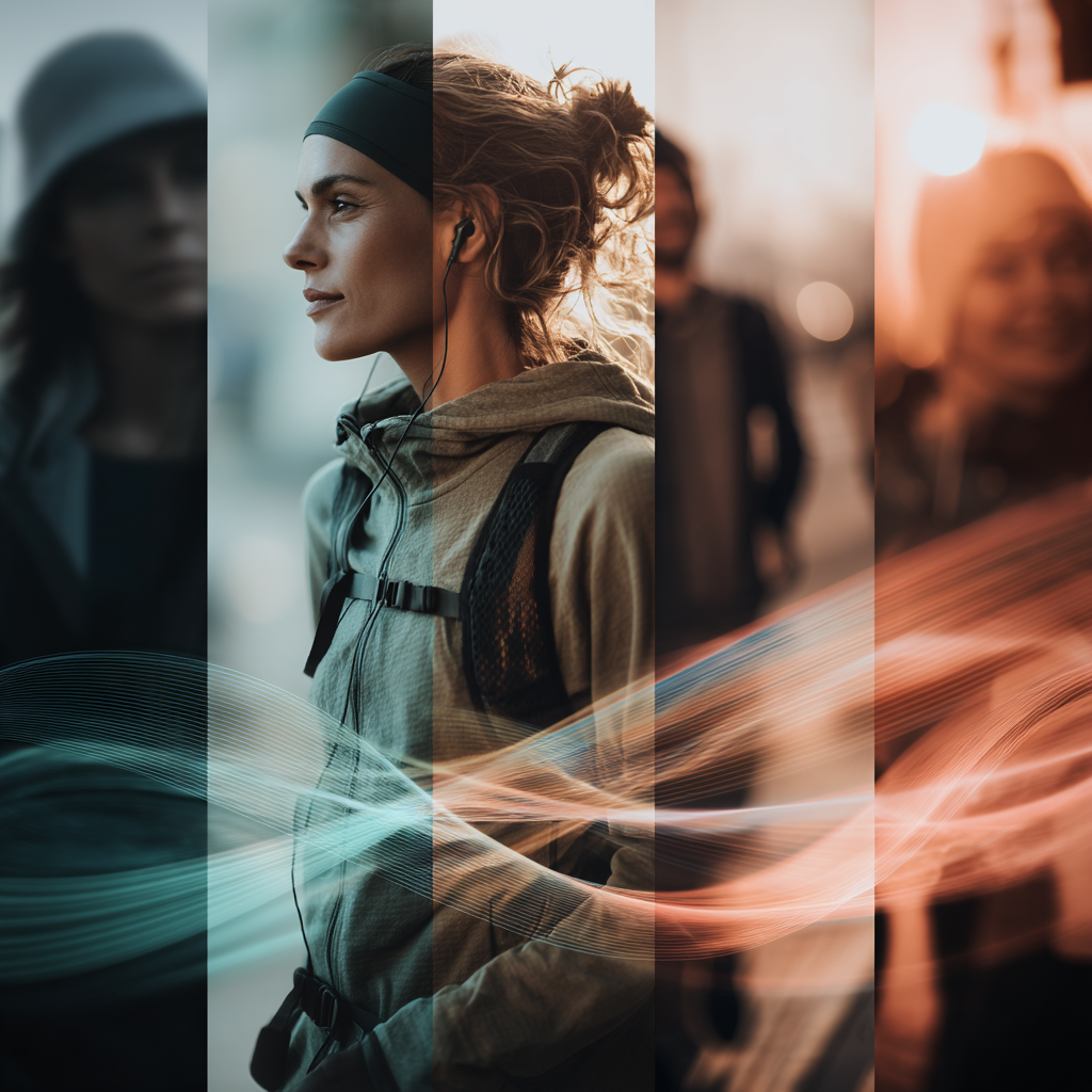 Member interacting with connected apparel